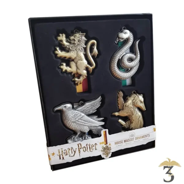 PACK D´ORNEMENTS 4 MAISONS - Les Trois Reliques, magasin Harry Potter - Photo N°2
