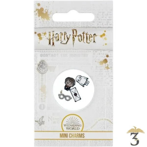 PACK MINI CHARMS HARRY - Les Trois Reliques, magasin Harry Potter - Photo N°1