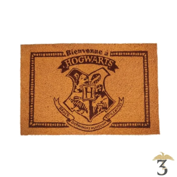 PAILLASSON BIENVENUE A HOGWARTS 60X40 - Les Trois Reliques, magasin Harry Potter - Photo N°1