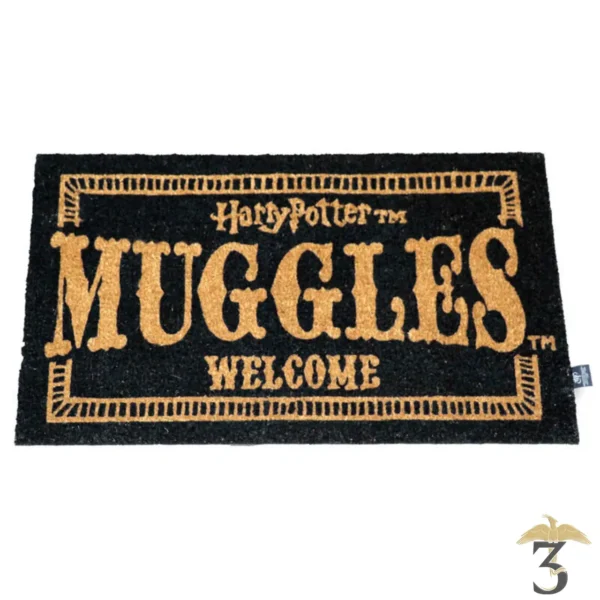 PAILLASSON MUGGLE WELCOME - Les Trois Reliques, magasin Harry Potter - Photo N°1