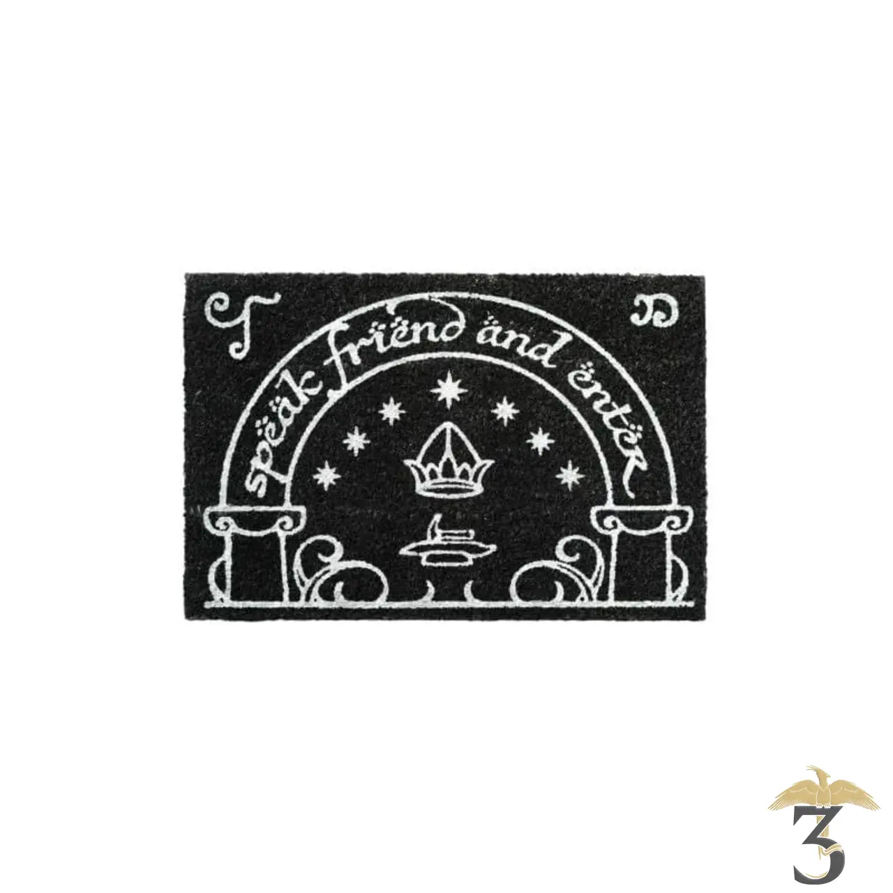 Paillasson phosphorecent – seigneur des annaux - Les Trois Reliques, magasin Harry Potter - Photo N°1