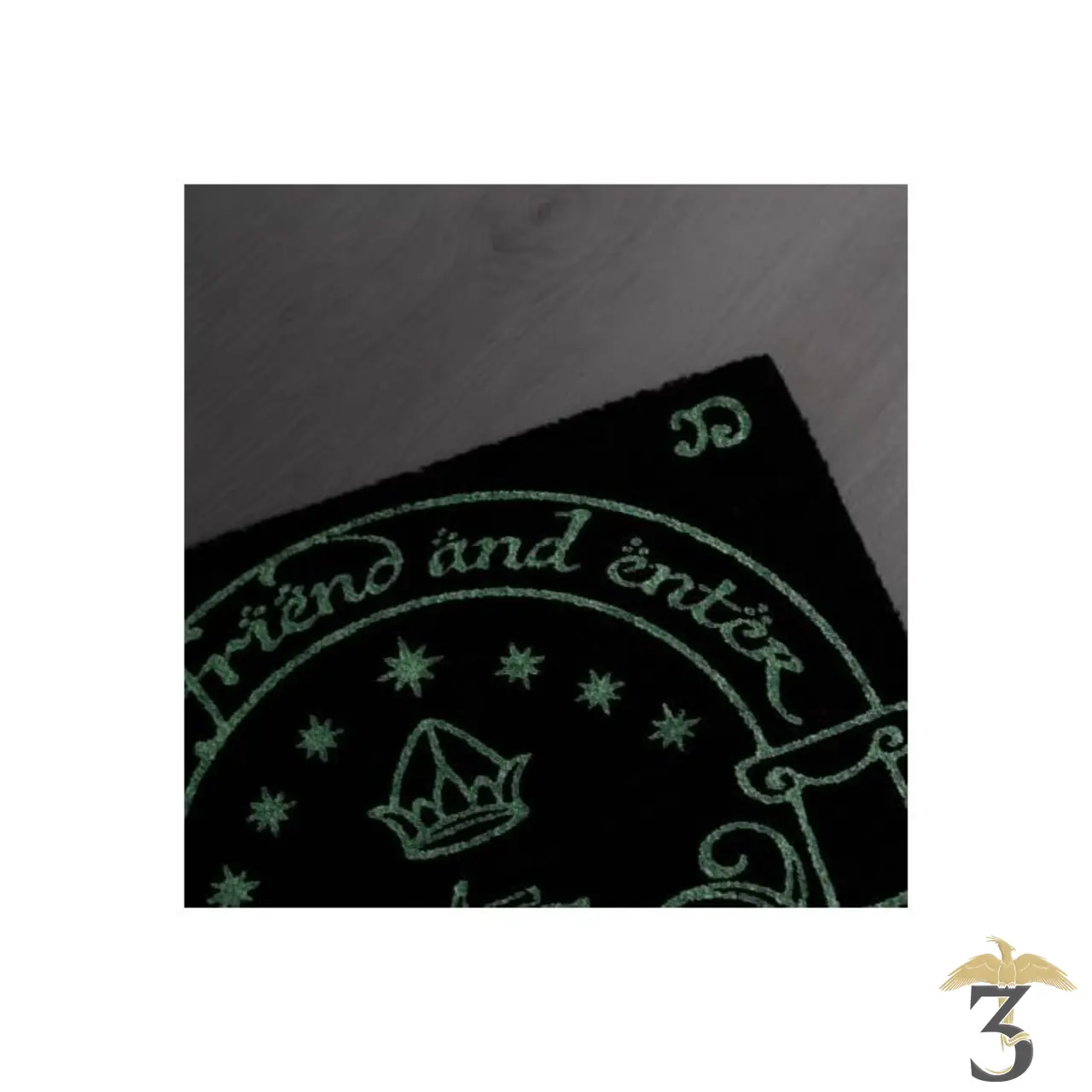 Paillasson phosphorecent – seigneur des annaux - Les Trois Reliques, magasin Harry Potter - Photo N°3