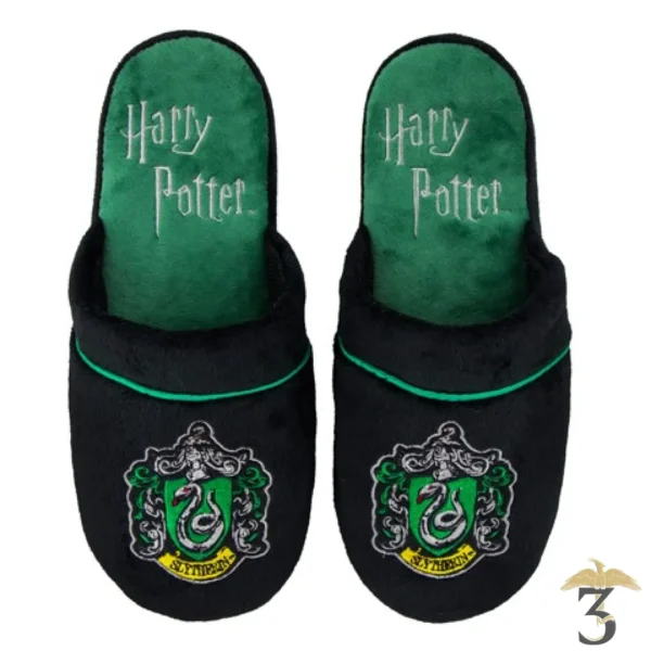 Pantoufles Serpentard - Les Trois Reliques, magasin Harry Potter - Photo N°1