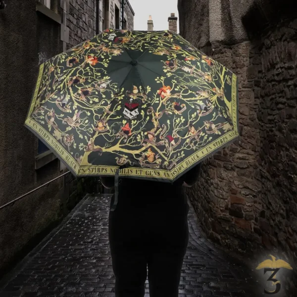 Parapluie automatique famille black – harry potter - Les Trois Reliques, magasin Harry Potter - Photo N°3
