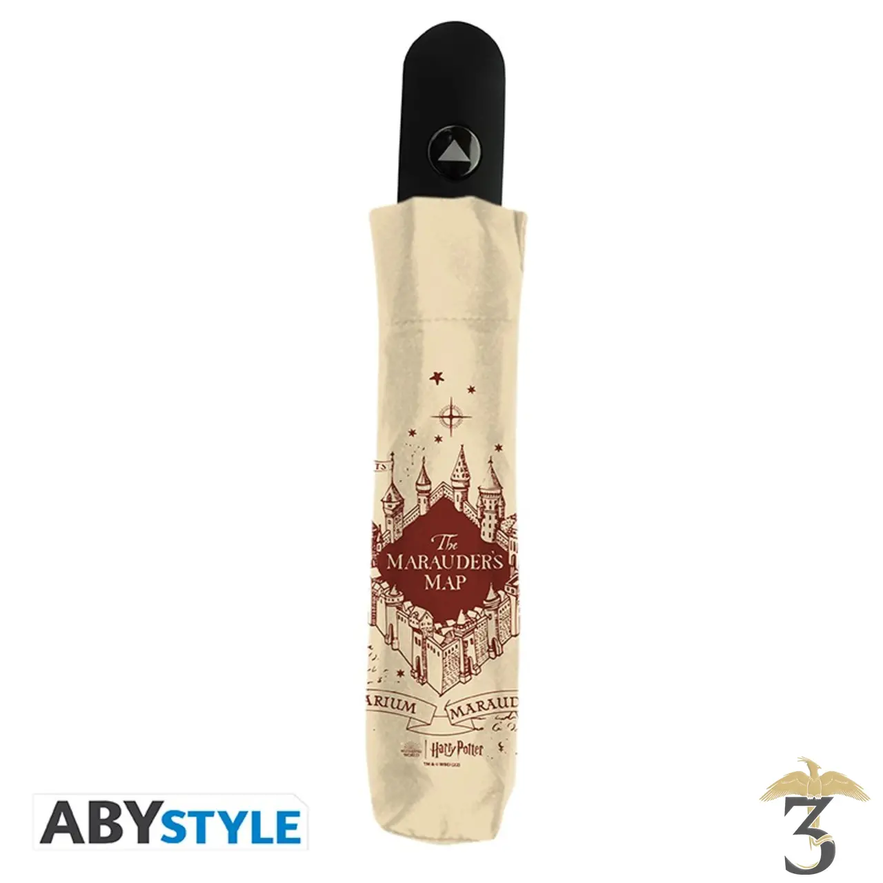 Parapluie carte du maraudeur reactif a l eau - Les Trois Reliques, magasin Harry Potter - Photo N°2