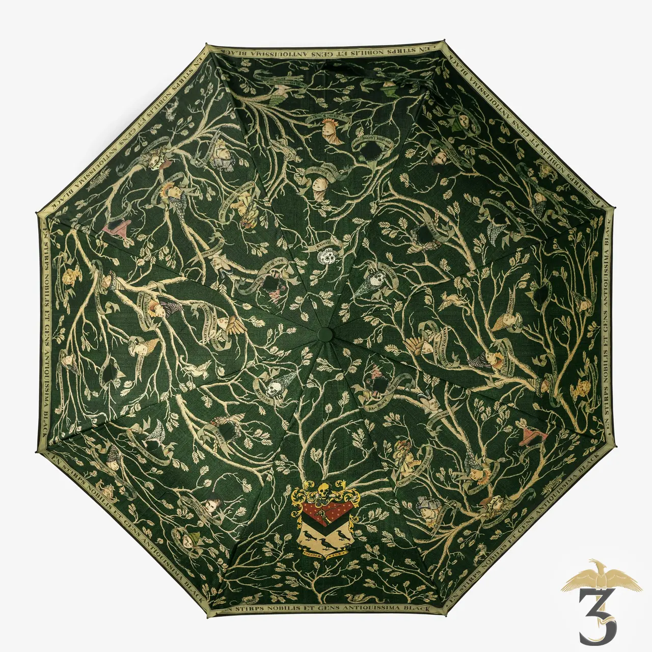 Parapluie minalima – famille black - Les Trois Reliques, magasin Harry Potter - Photo N°3