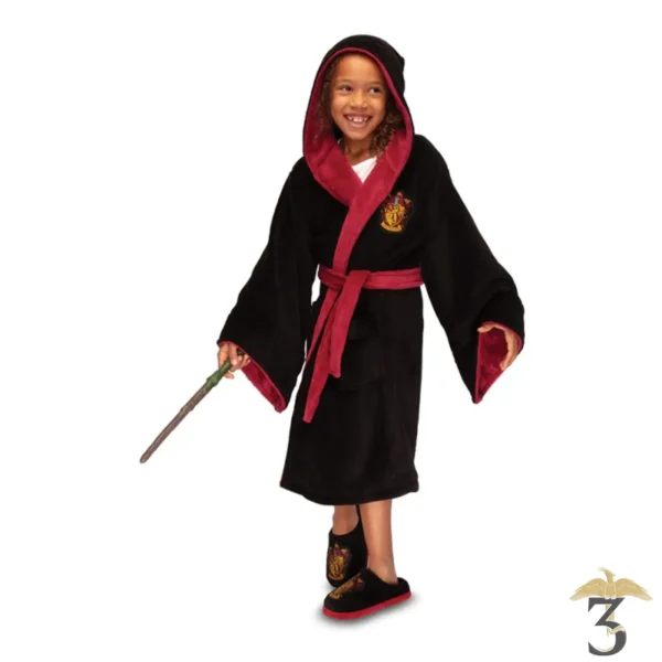 PEIGNOIR ENFANT GRYFFONDOR - Les Trois Reliques, magasin Harry Potter - Photo N°3