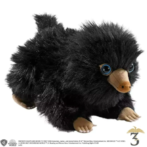 Peluche bébé Niffleur (noir) - Les Animaux Fantastiques - Les Trois Reliques, magasin Harry Potter - Photo N°1