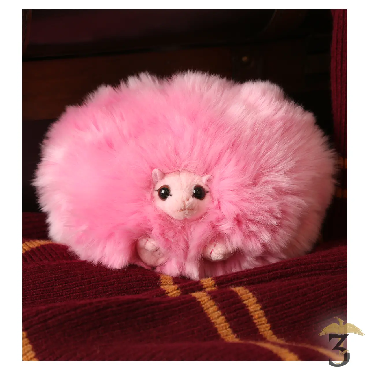 Peluche boursouffler rose – import uk - Les Trois Reliques, magasin Harry Potter - Photo N°4