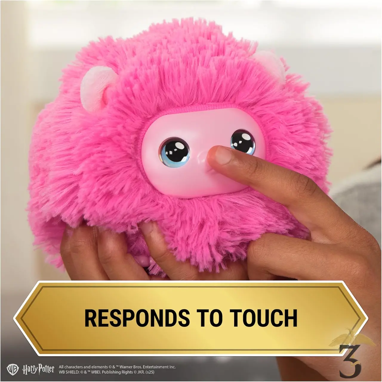 Peluche boursouflet interactif - Les Trois Reliques, magasin Harry Potter - Photo N°3