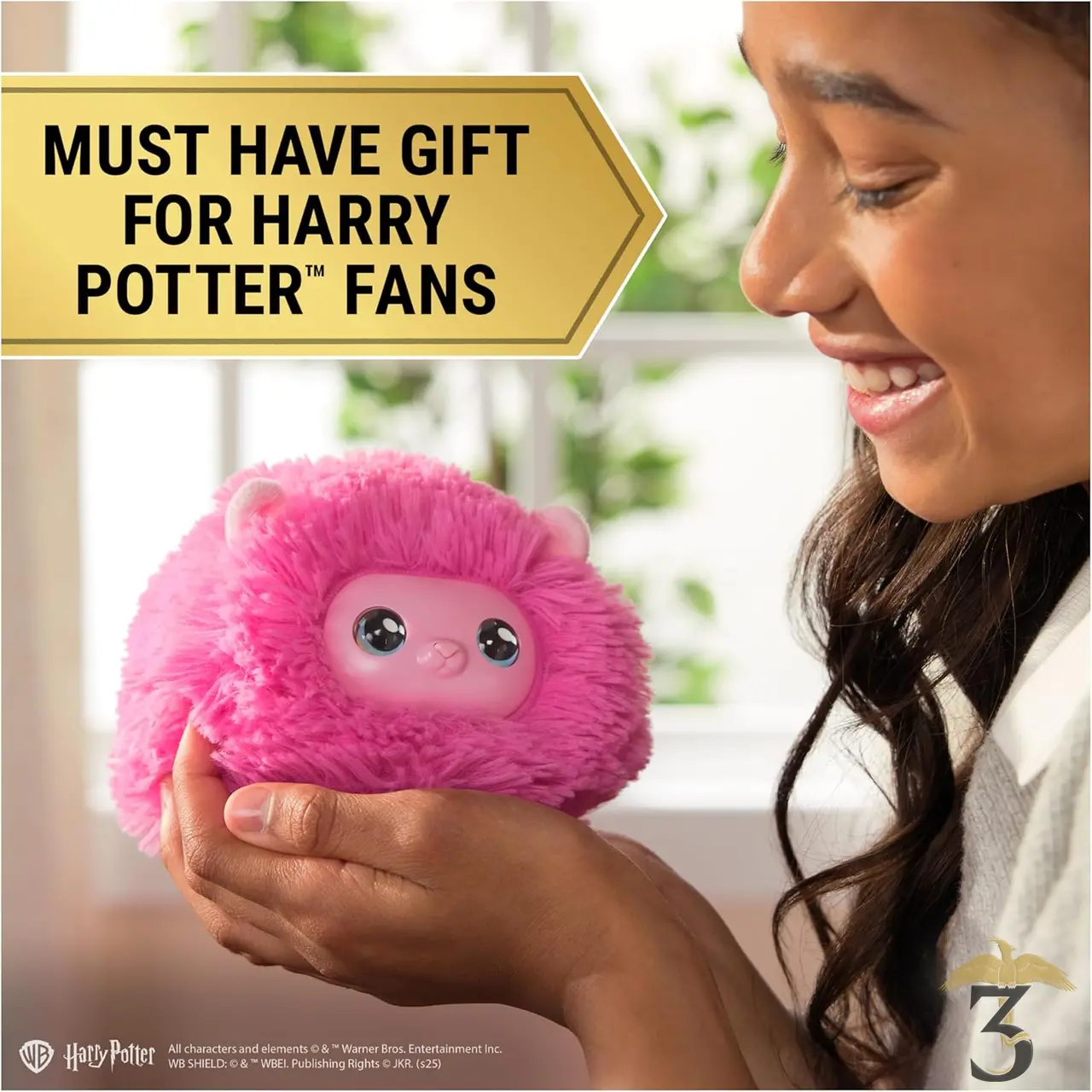Peluche boursouflet interactif - Les Trois Reliques, magasin Harry Potter - Photo N°6