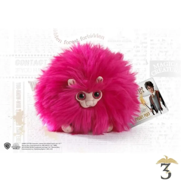 Peluche Boursouflet Rose - Noble Collection - Harry Potter - Les Trois Reliques, magasin Harry Potter - Photo N°1