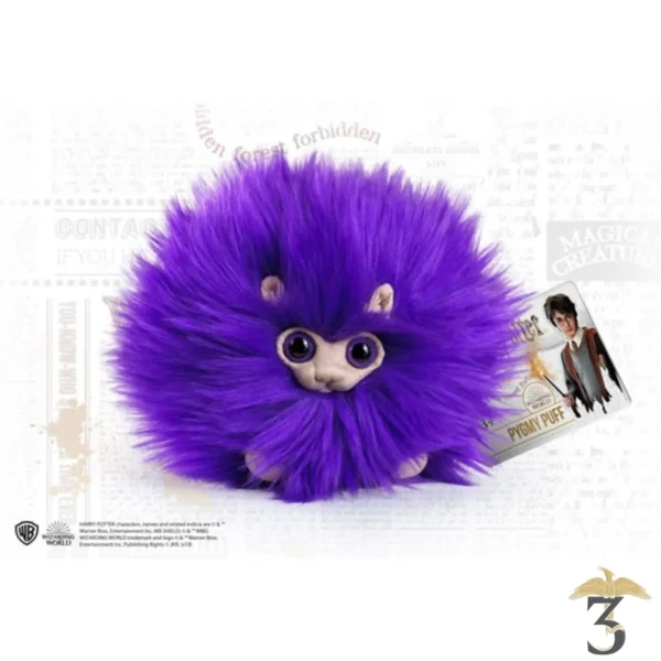 Peluche Boursouflet Violet - Noble Collection - Harry Potter - Les Trois Reliques, magasin Harry Potter - Photo N°1