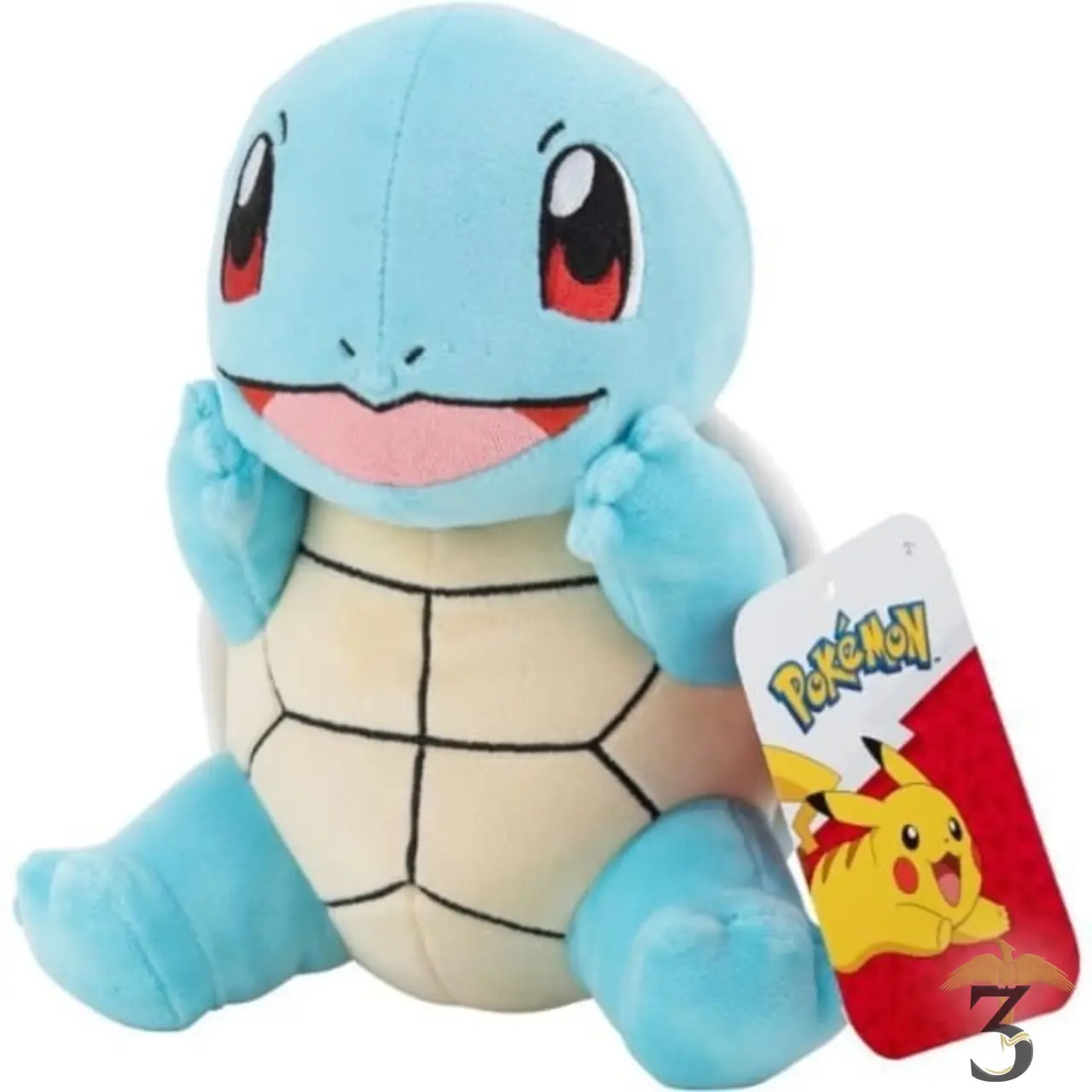 Peluche carapuce 20cm – pokémon - Les Trois Reliques, magasin Harry Potter - Photo N°1