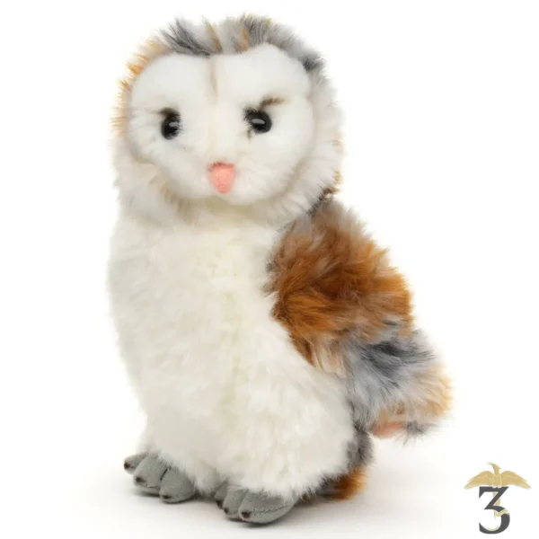 peluche chouette effraie – 17 cm - Les Trois Reliques, magasin Harry Potter - Photo N°2