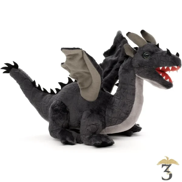 peluche dragon gris – 34 cm - Les Trois Reliques, magasin Harry Potter - Photo N°1