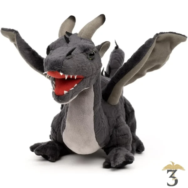 peluche dragon gris – 34 cm - Les Trois Reliques, magasin Harry Potter - Photo N°3