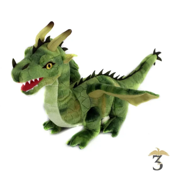 peluche dragon vert – 40 cm - Les Trois Reliques, magasin Harry Potter - Photo N°2