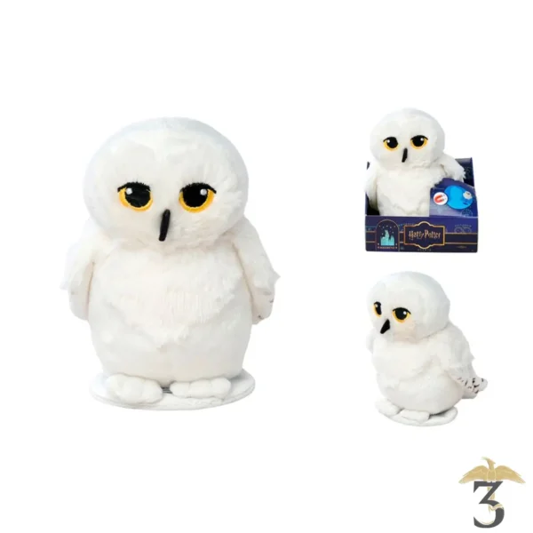 Peluche epaule avec aimant hedwige 12cm - Les Trois Reliques, magasin Harry Potter - Photo N°2