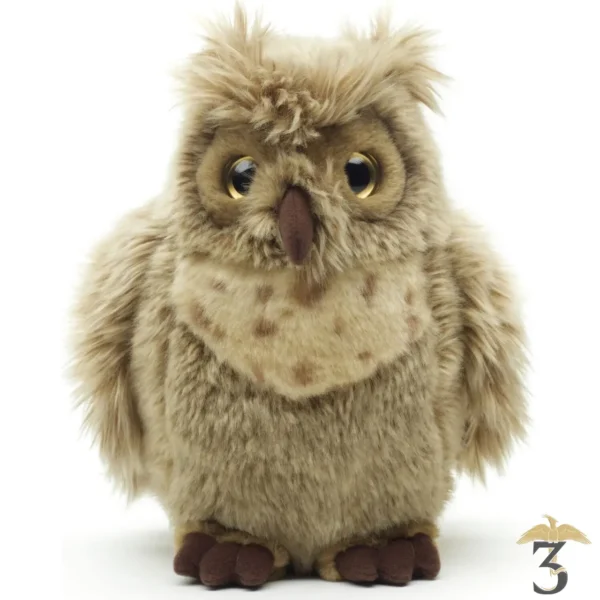 peluche hibou grand-duc – 24 cm - Les Trois Reliques, magasin Harry Potter - Photo N°1