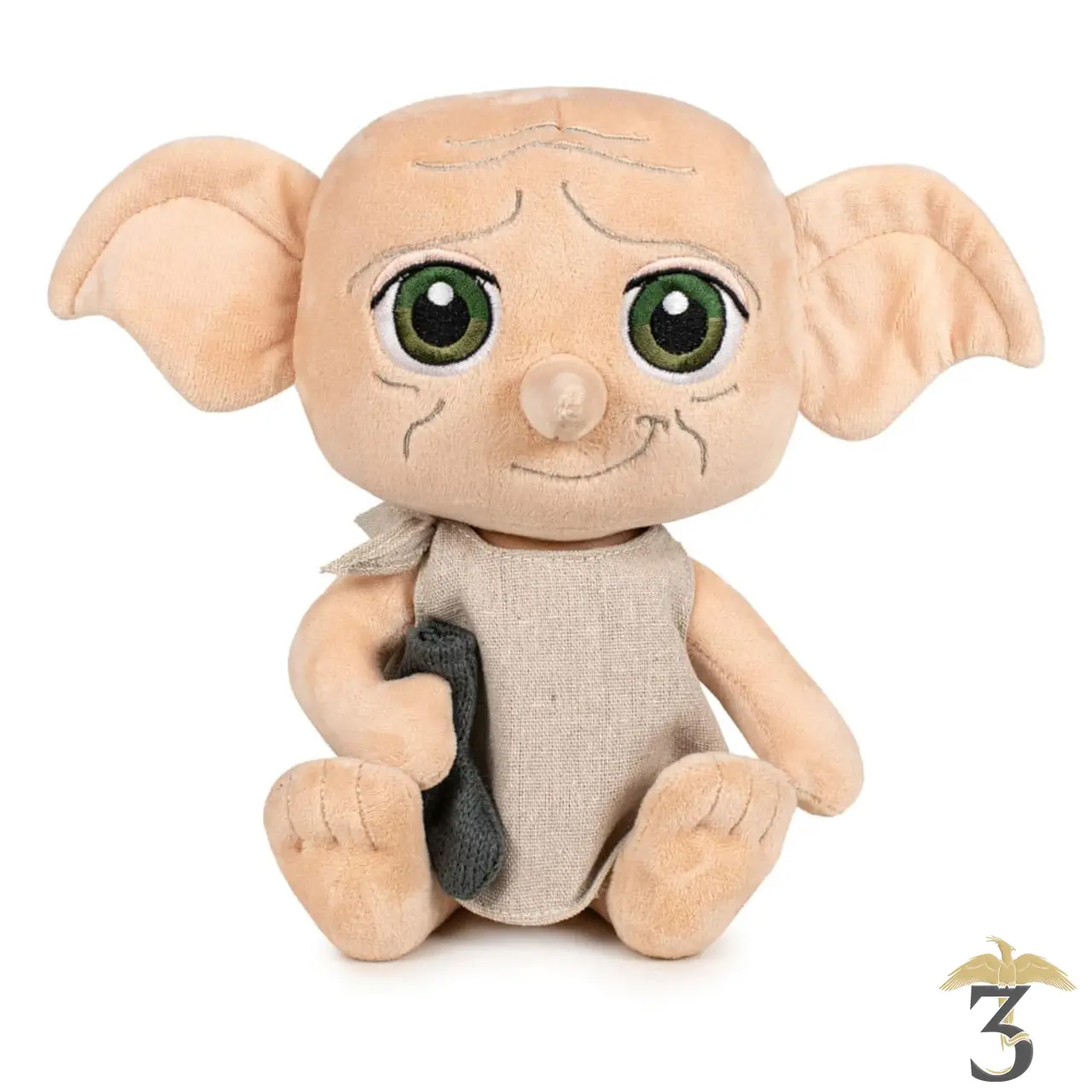 Peluche personnage : dobby 25cm – harry potter - Les Trois Reliques, magasin Harry Potter - Photo N°1