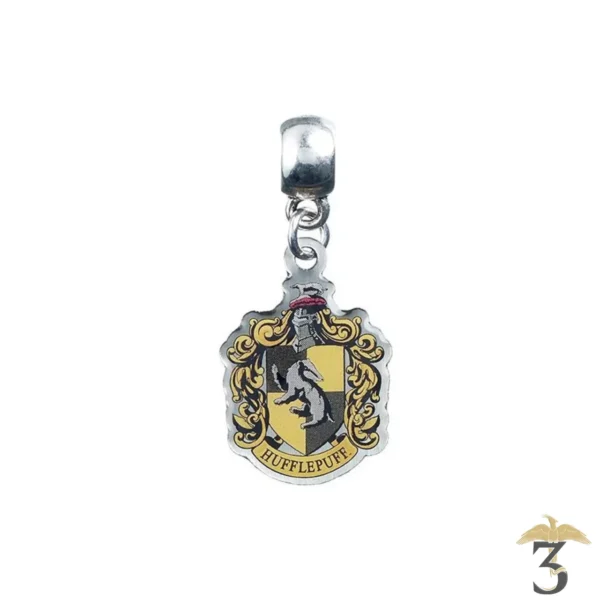 Pendentif charm armoirie poufsouffle - Les Trois Reliques, magasin Harry Potter - Photo N°1