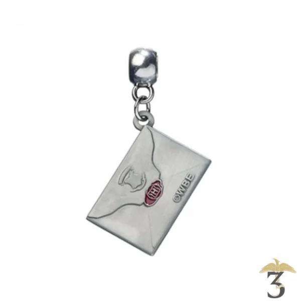 PENDENTIF CHARM LETTRE ACCEPTATION A POUDLARD - Les Trois Reliques, magasin Harry Potter - Photo N°1