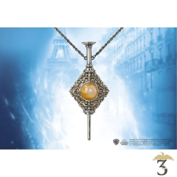Pendentif Grindelwald - Pacte de sang (plaqué argent) - Les Trois Reliques, magasin Harry Potter - Photo N°2