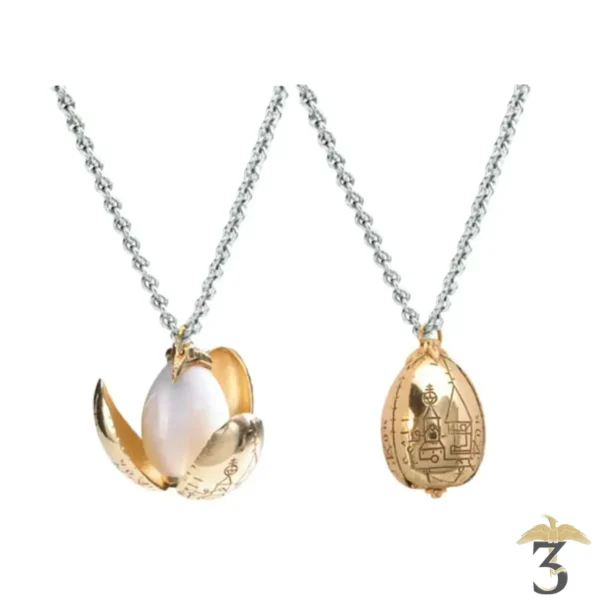 Pendentif Oeuf d’or - Noble Collection - Harry Potter - Les Trois Reliques, magasin Harry Potter - Photo N°1