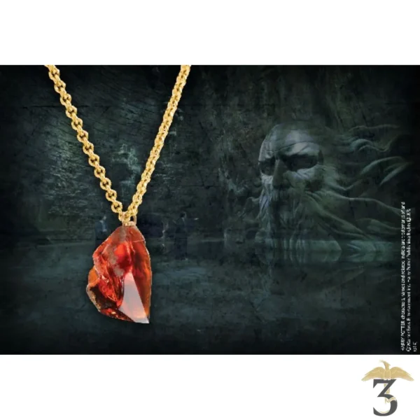 Pendentif Pierre Philosophale - Noble Collection - Harry Potter - Les Trois Reliques, magasin Harry Potter - Photo N°2