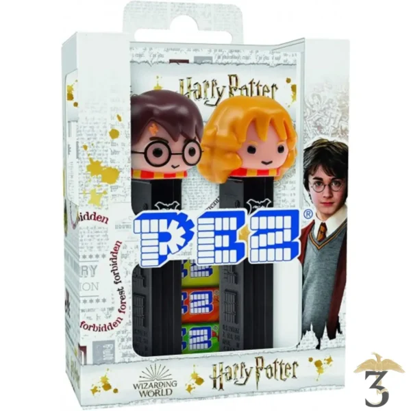 Pez – 2 distributeur bonbon + 4 recharges – harry potter (34g / 1.2oz) - Les Trois Reliques, magasin Harry Potter - Photo N°2