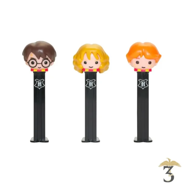 Pez - 2 distributeur bonbon + 4 recharges - harry potter (34g / 1.2oz) -  Les Trois Reliques