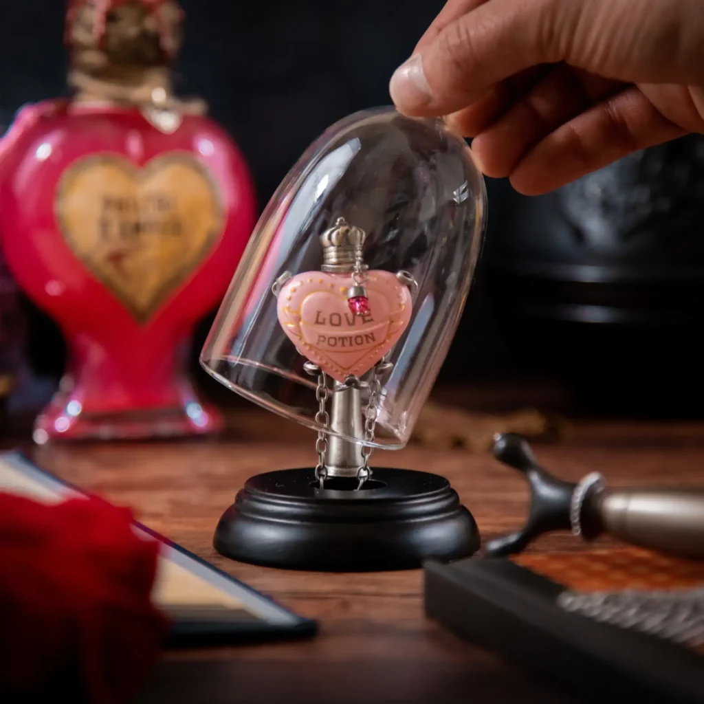 Philtre d’amour HARRY POTTER chez les 3 Reliques boutique harry potter