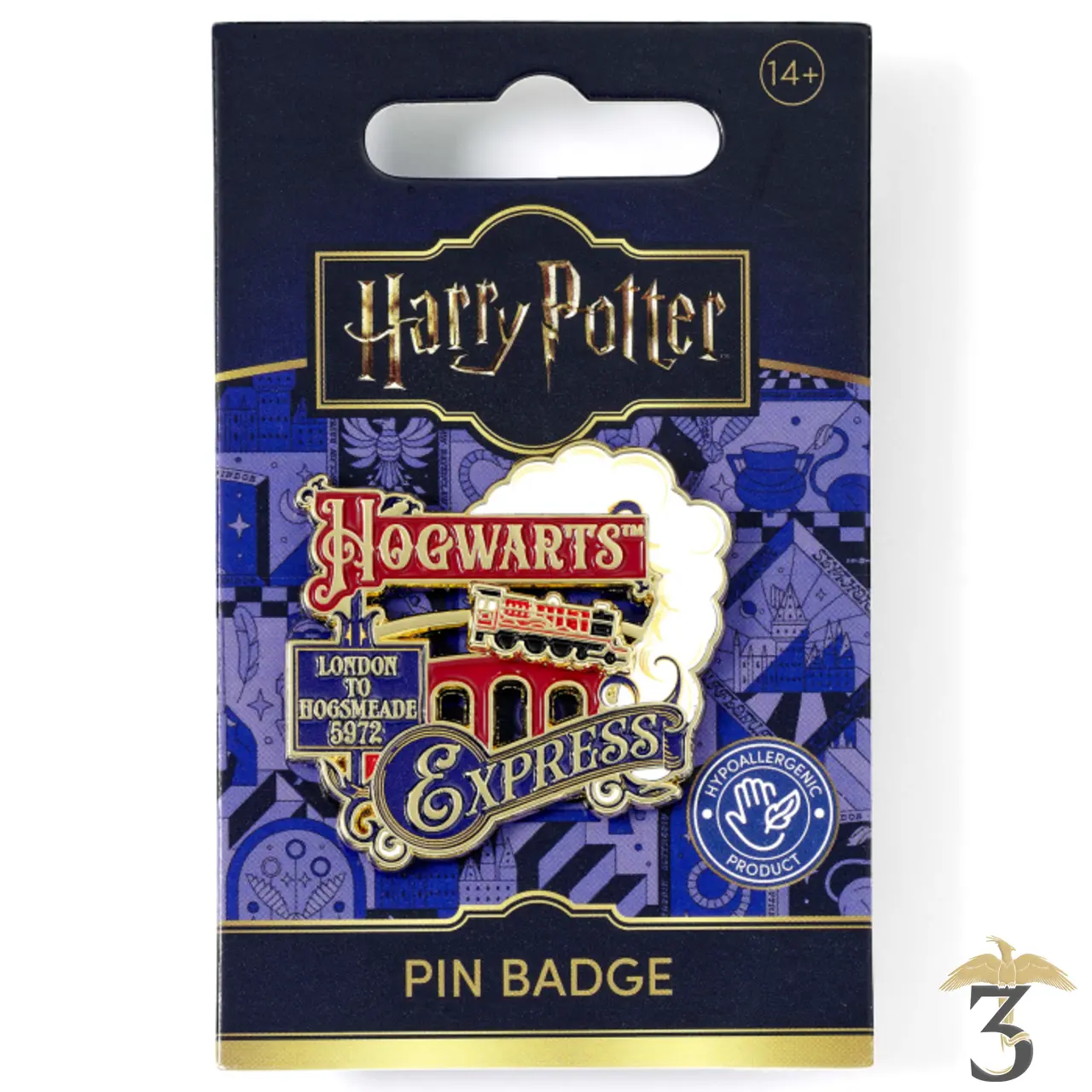 Pin s coulissant poudlard express – harry potter - Les Trois Reliques, magasin Harry Potter - Photo N°2