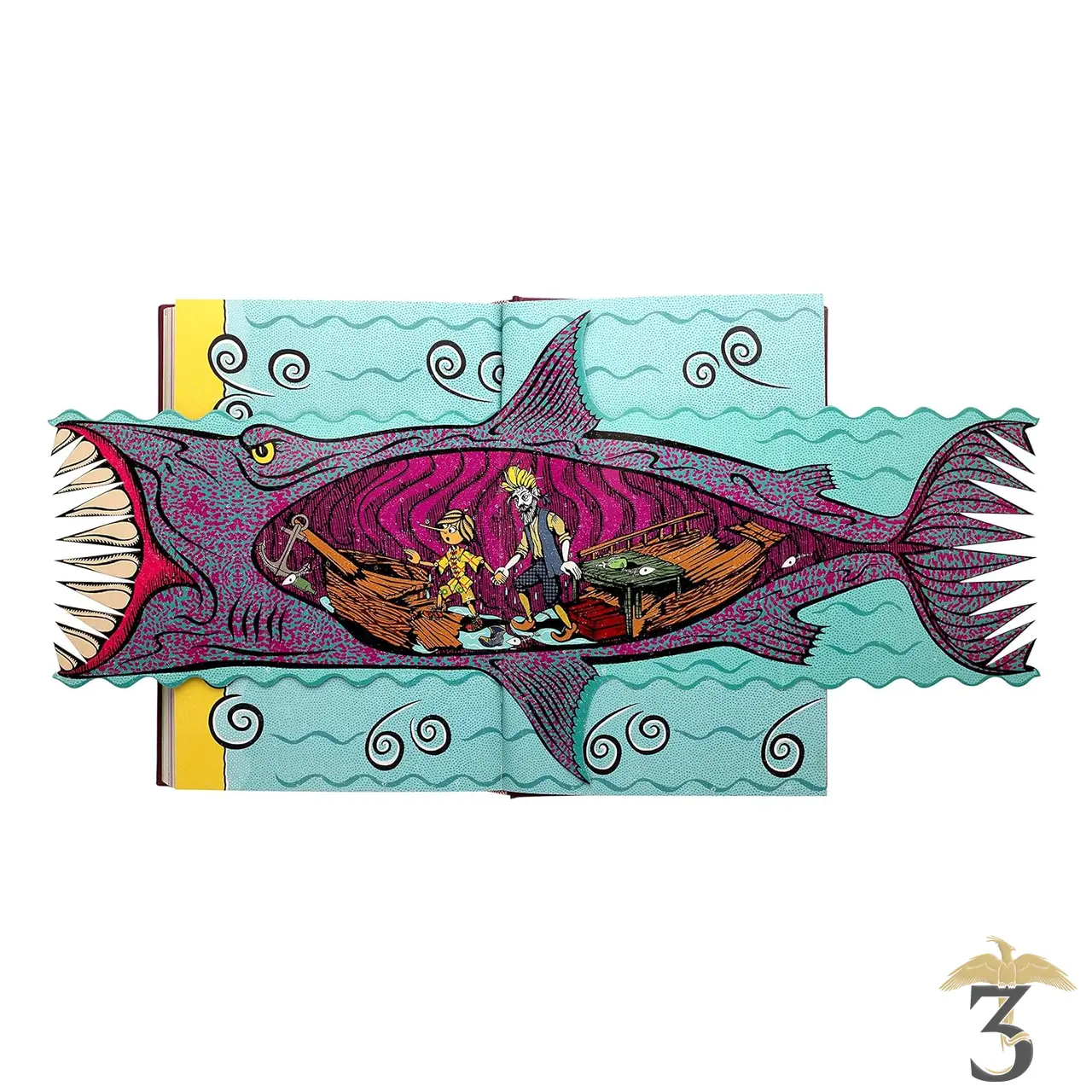 Pinocchio – édition interactive (illustrée par minalima) - Les Trois Reliques, magasin Harry Potter - Photo N°6