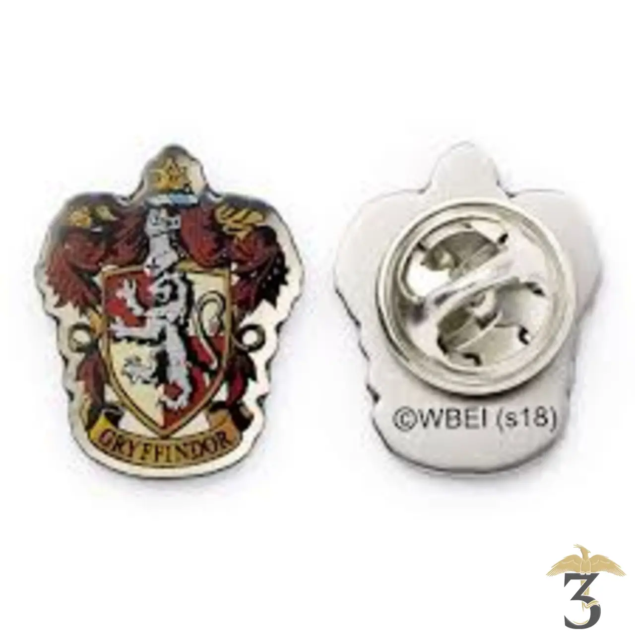 Pin´s blason gryffondor - Les Trois Reliques, magasin Harry Potter - Photo N°1