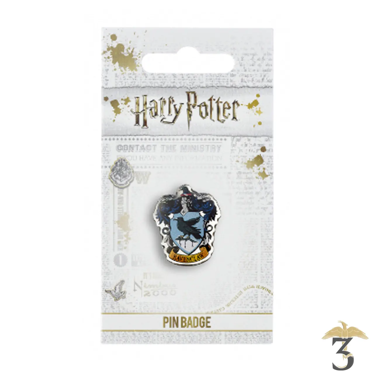 Pin´s blason serdaigle - Les Trois Reliques, magasin Harry Potter - Photo N°2