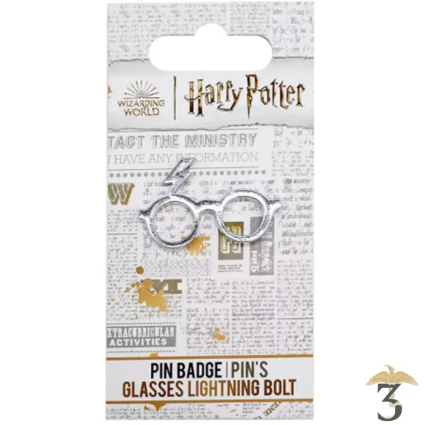 PINS LUNETTE ECLAIR - Les Trois Reliques, magasin Harry Potter - Photo N°2