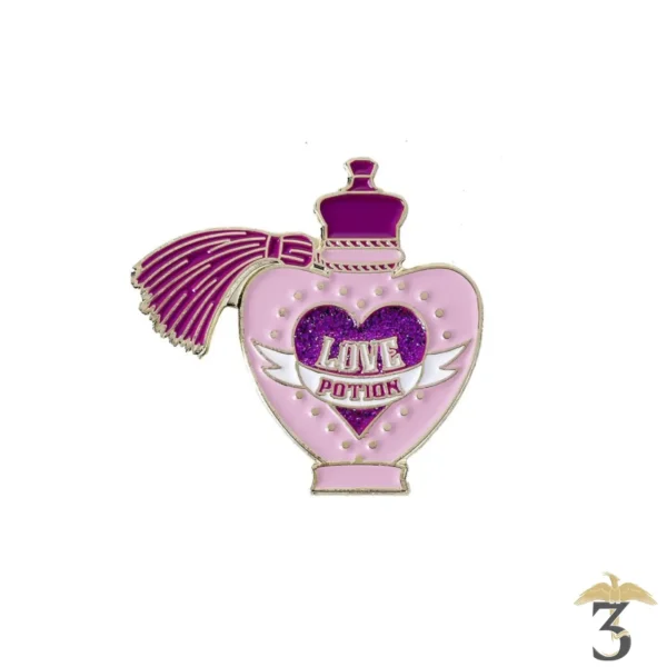 Pin's philtre d'amour - Les Trois Reliques, magasin Harry Potter - Photo N°1