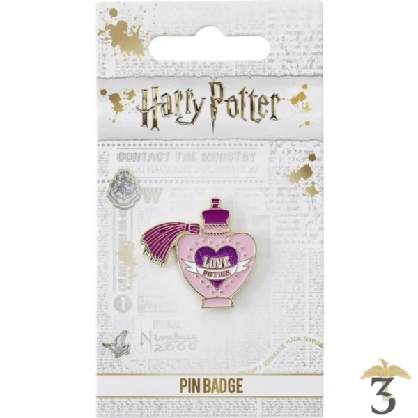 Pin's philtre d'amour - Les Trois Reliques, magasin Harry Potter - Photo N°2