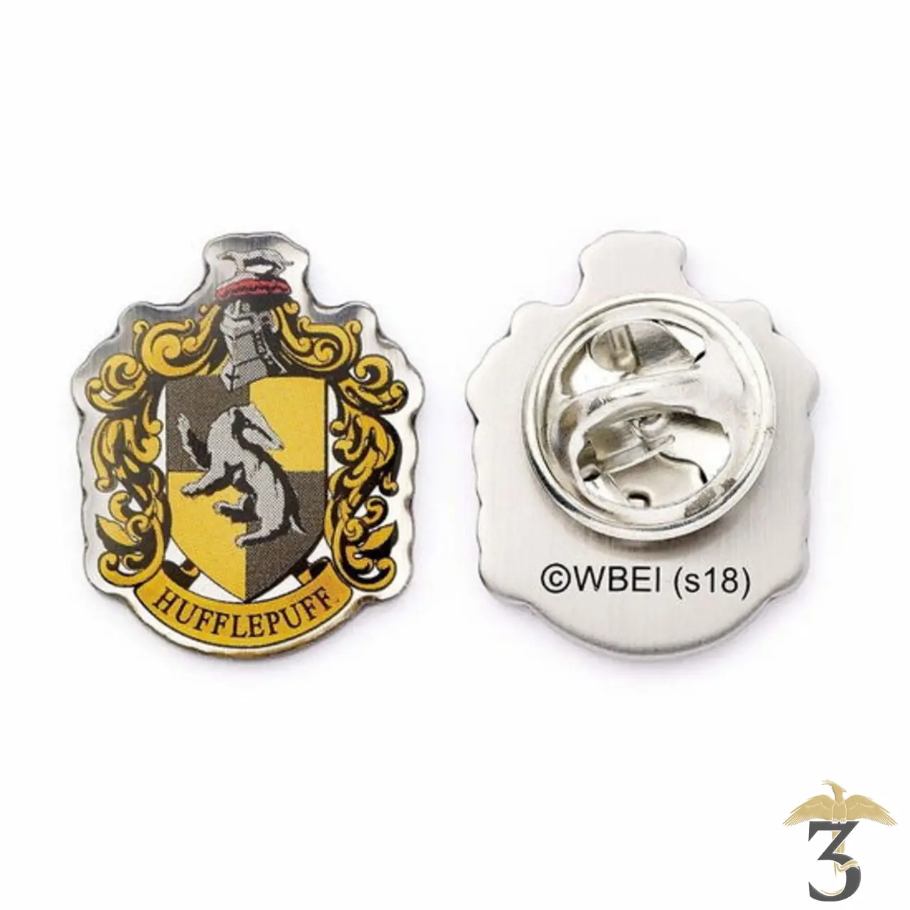 Pin´s poufsouffle - Les Trois Reliques, magasin Harry Potter - Photo N°1
