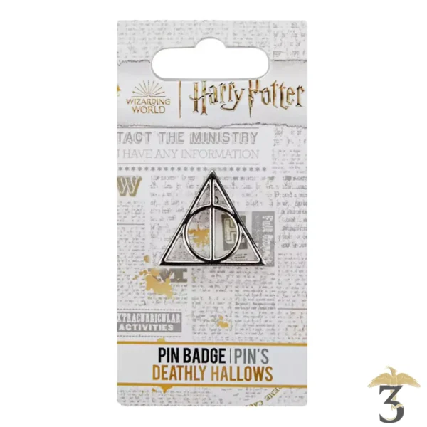 PINS RELIQUE DE LA MORT METAL - Les Trois Reliques, magasin Harry Potter - Photo N°2