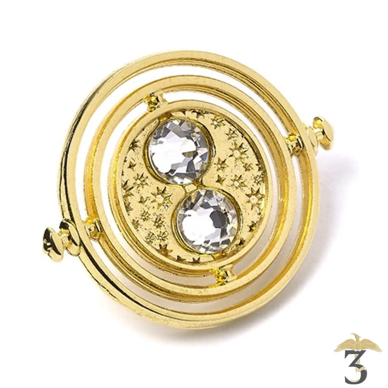 Pin's retourneur de temps - Les Trois Reliques, magasin Harry Potter - Photo N°1