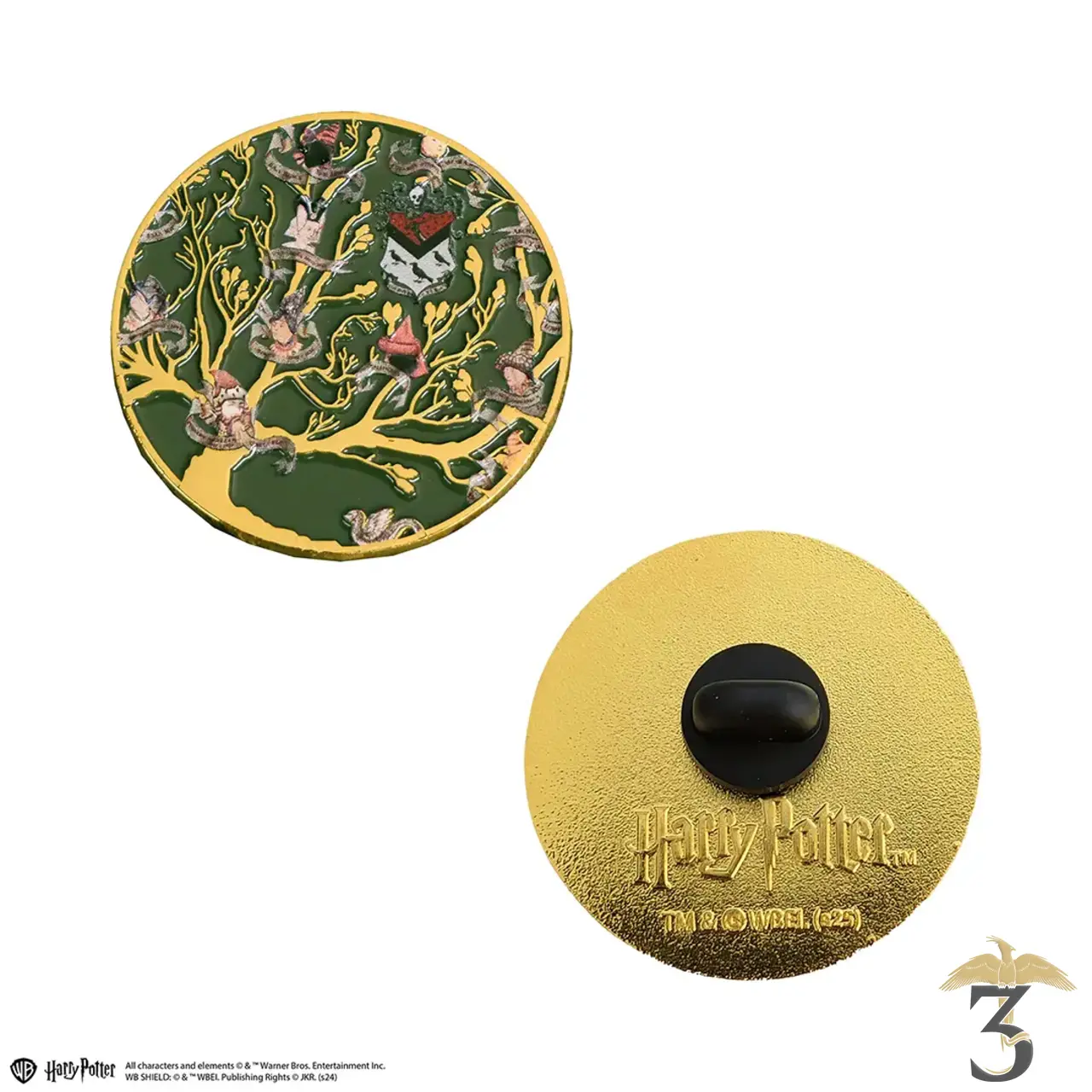 Pin’s tapisserie des black - Les Trois Reliques, magasin Harry Potter - Photo N°1