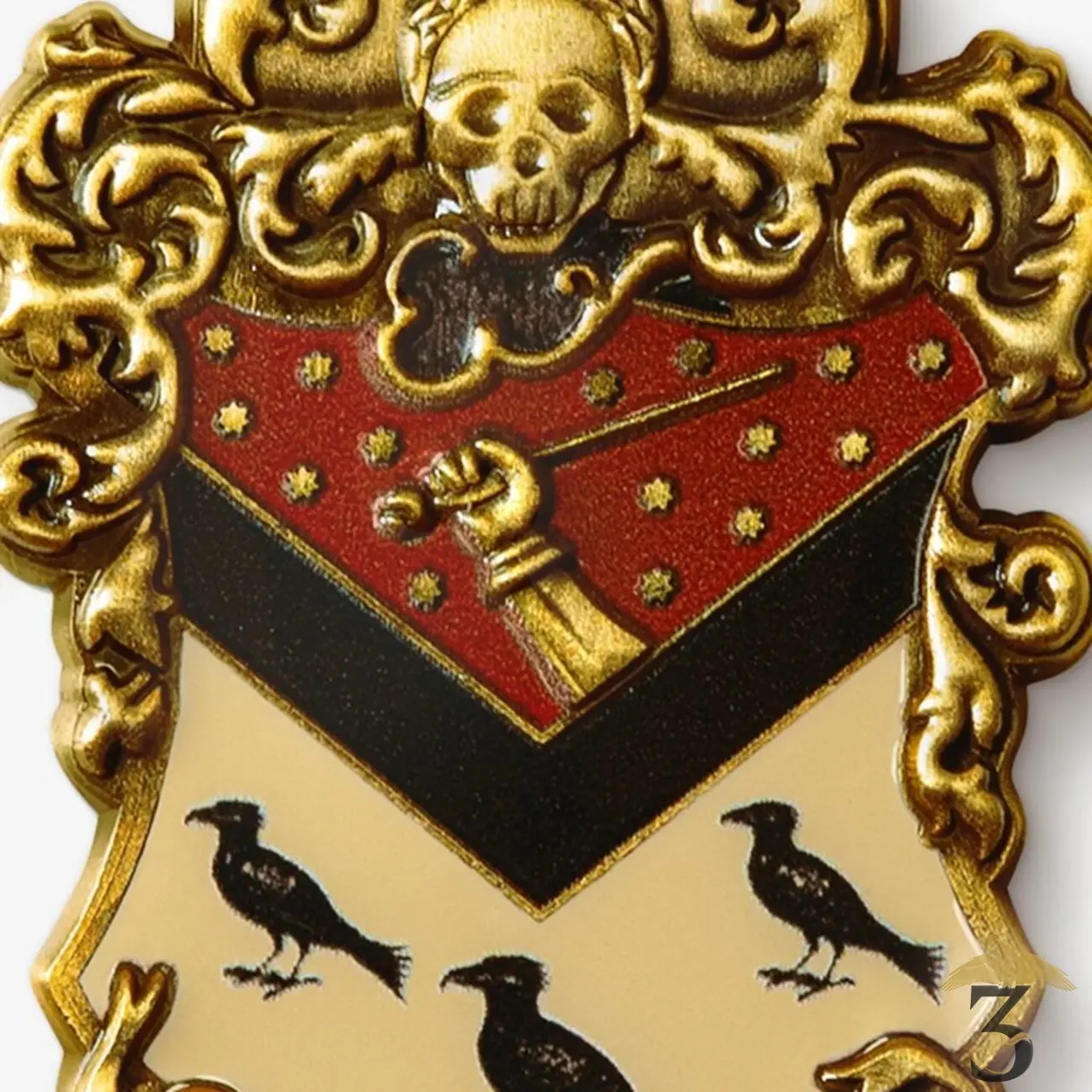 Pin’s tapisserie des blacks minalima - Les Trois Reliques, magasin Harry Potter - Photo N°2