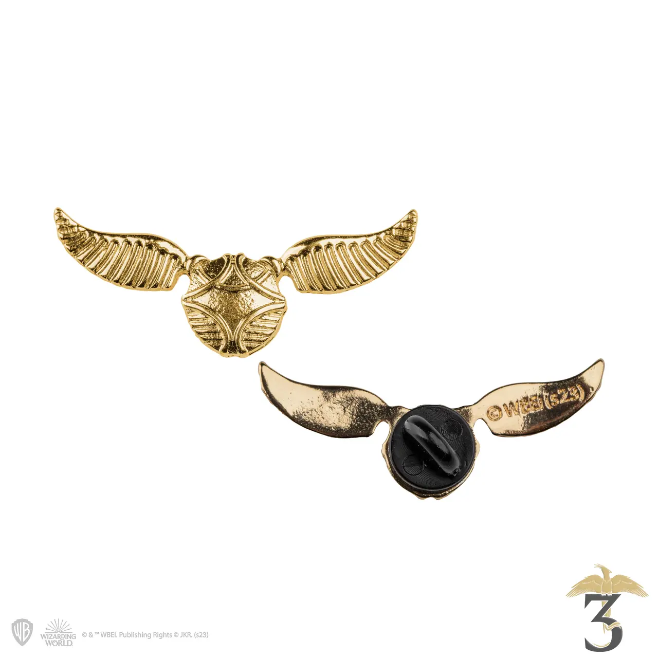 Pin’s vif d´or - Les Trois Reliques, magasin Harry Potter - Photo N°1