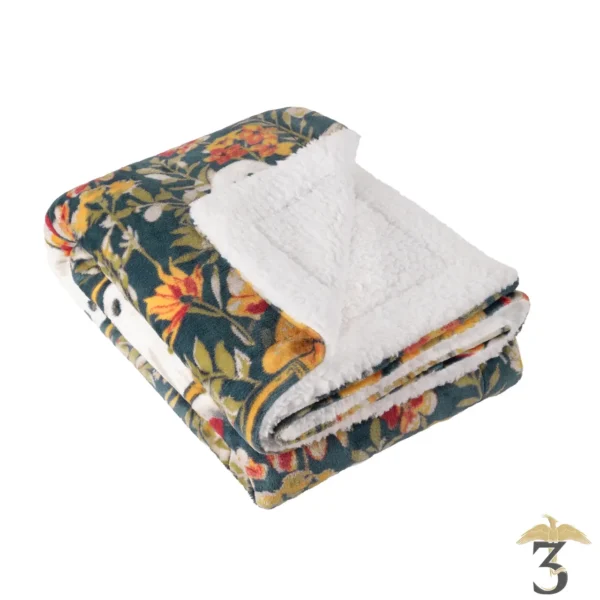 Plaid bootanical fantômes et fleurs 130×180 - Les Trois Reliques, magasin Harry Potter - Photo N°2