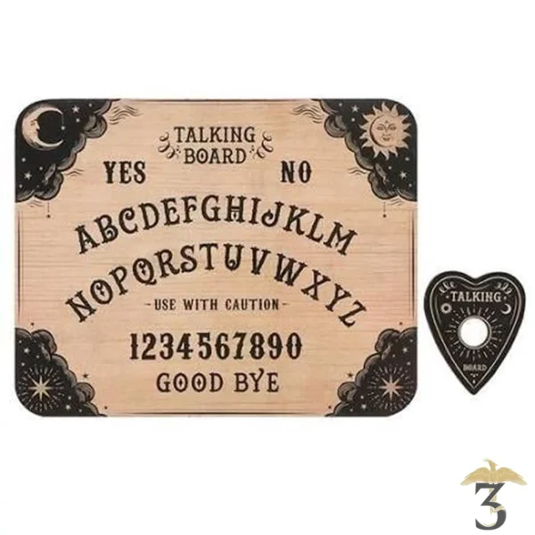 Planche ouija beige - Les Trois Reliques, magasin Harry Potter - Photo N°1