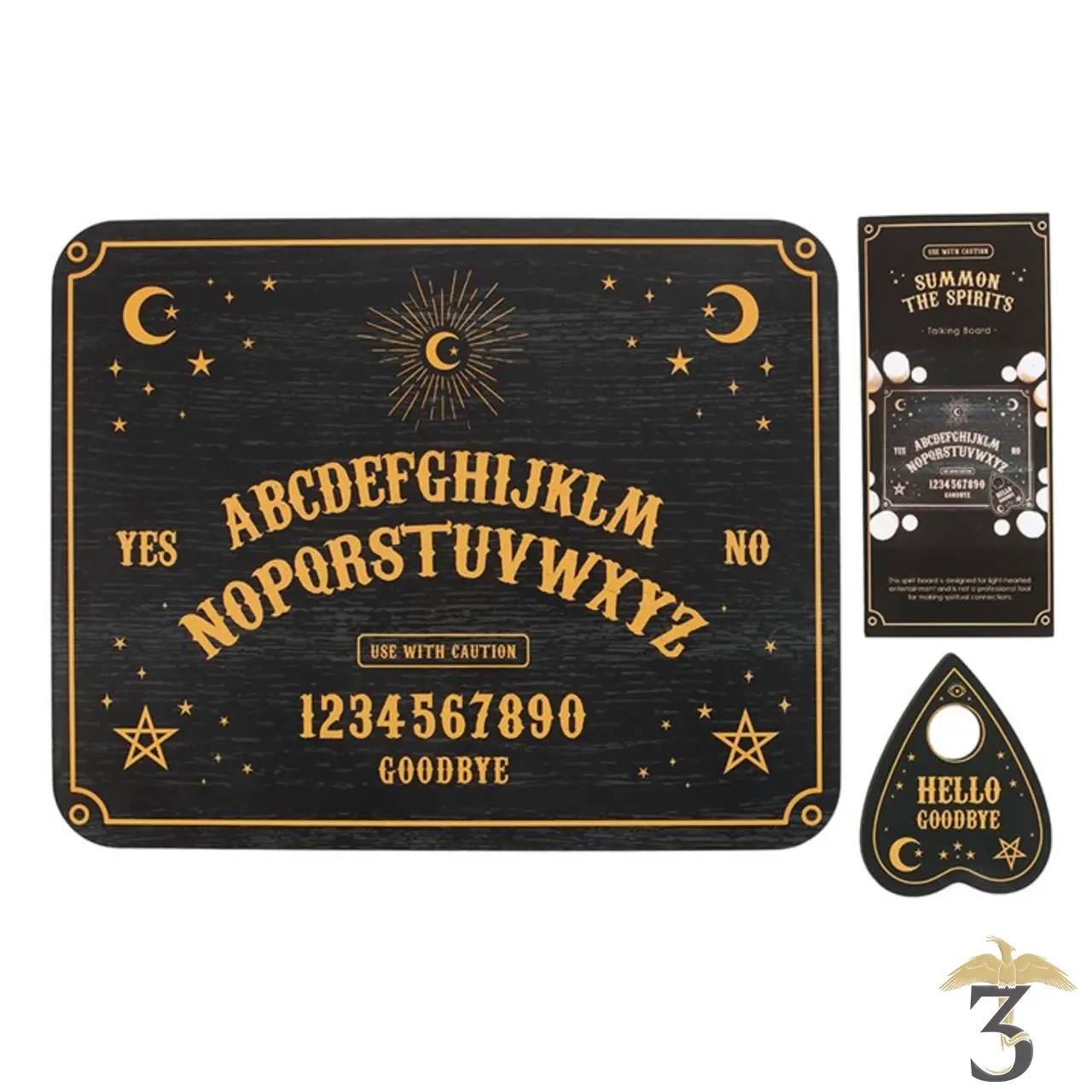 Planche ouija - Les Trois Reliques, magasin Harry Potter - Photo N°1