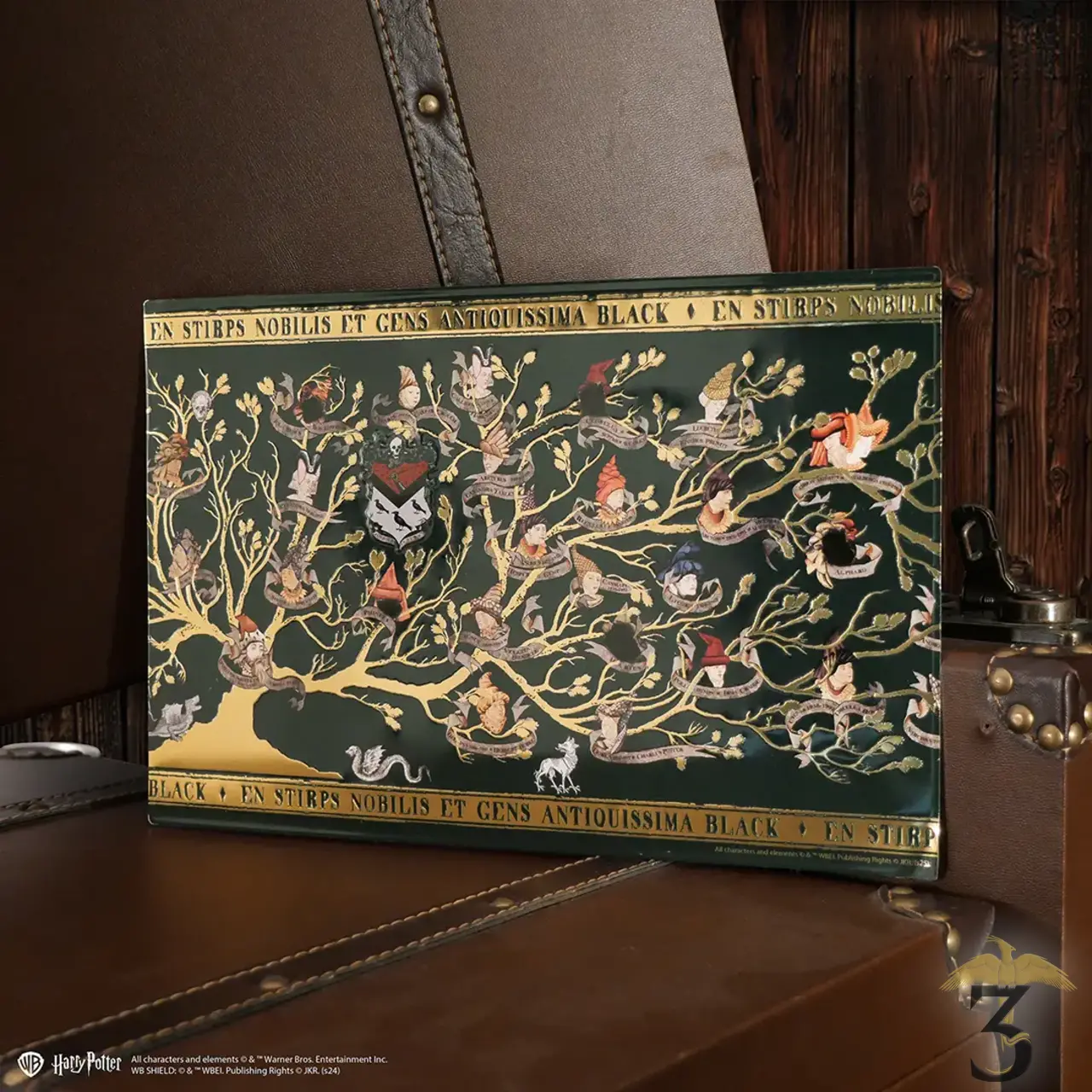 Plaque en aluminium famille black – harry potter - Les Trois Reliques, magasin Harry Potter - Photo N°2